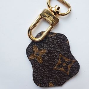 Louis Vuitton Leather Keychain Hook Hangtag